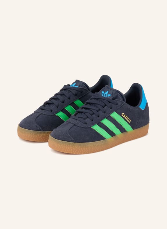 adidas Originals Sneaker GAZELLE DUNKELBLAU / GRÜN