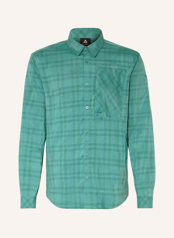 Schöffel Outdoor-Hemd FRARIS GRÜN / DUNKELGRÜN