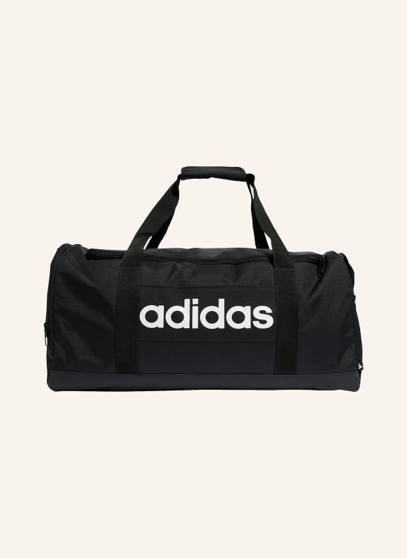 adidas Sporttasche LINEAR DUFFELBAG M SCHWARZ / WEISS