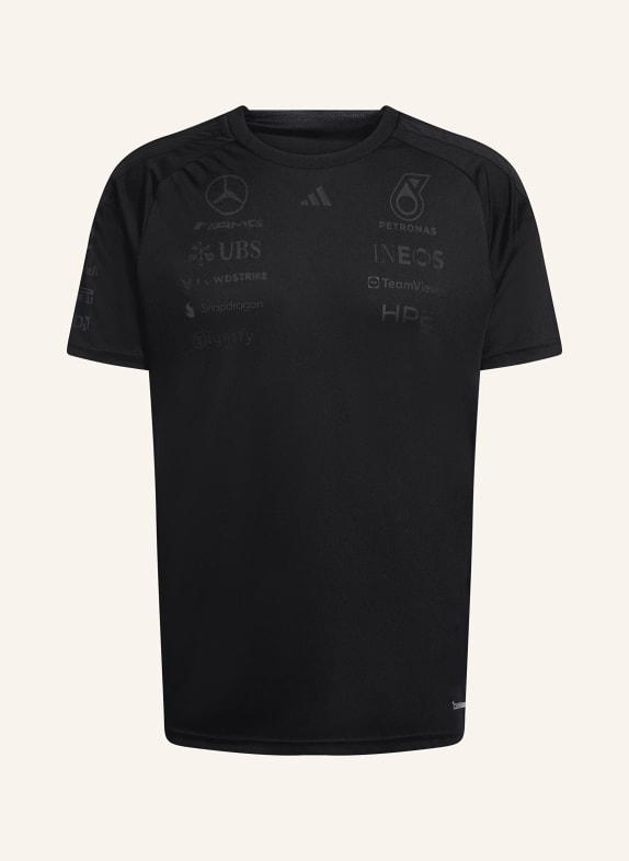 adidas T-Shirt MERCEDES - AMG PETRONAS FORMULA ONE TEAM SCHWARZ