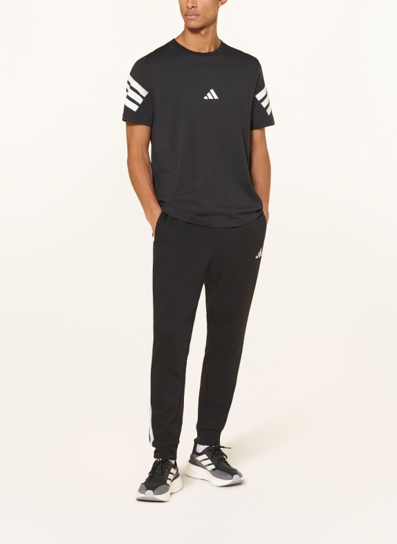 adidas Sweatpants ESSENTIALS 3-STRIPES SCHWARZ / WEISS