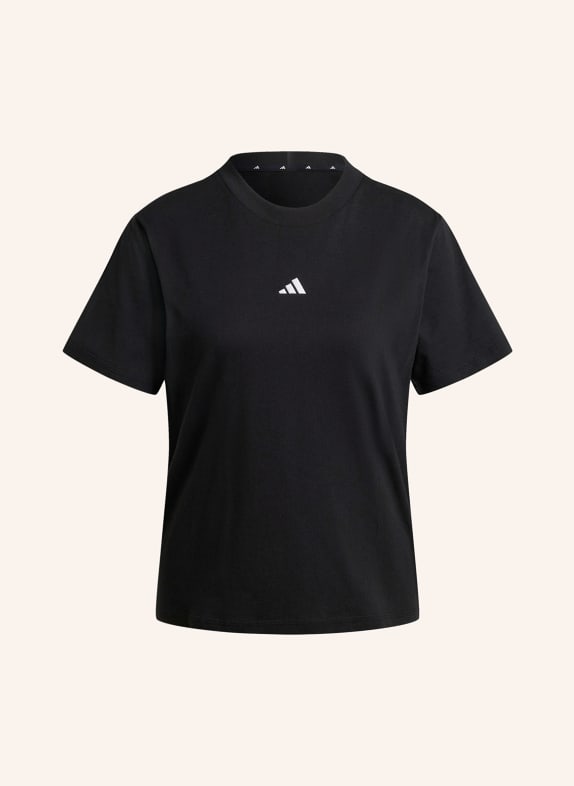 adidas T-Shirt SCHWARZ / WEISS