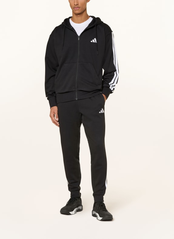 adidas Sweatjakke ESSENTIALS 3-STRIPES SORT