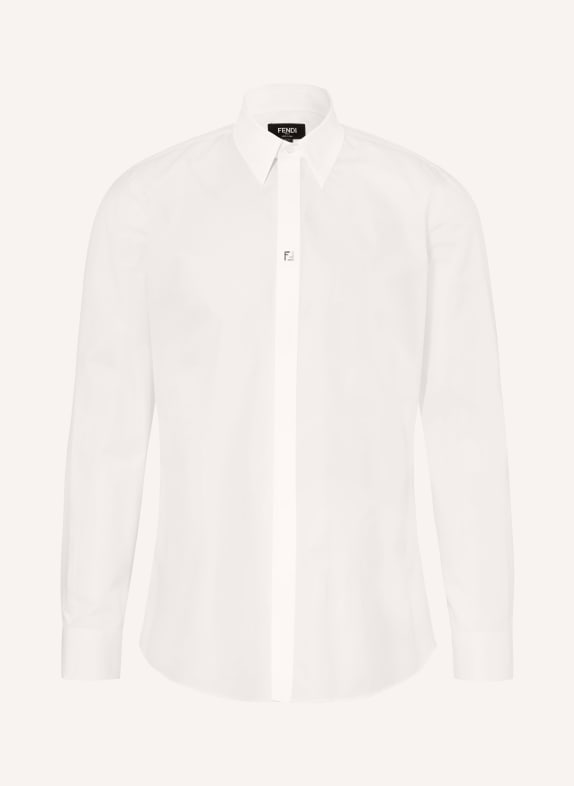 FENDI Hemd Regular Fit WEISS