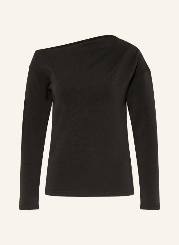 SELECTED Femme one-shoulder top BLACK
