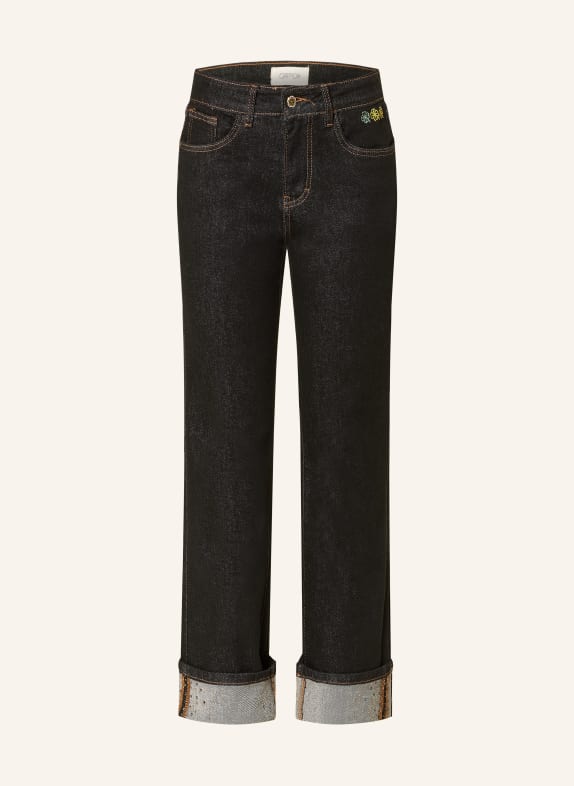 CARTOON Proste dżinsy z kamieniami ozdobnymi 8626 Raw Denim