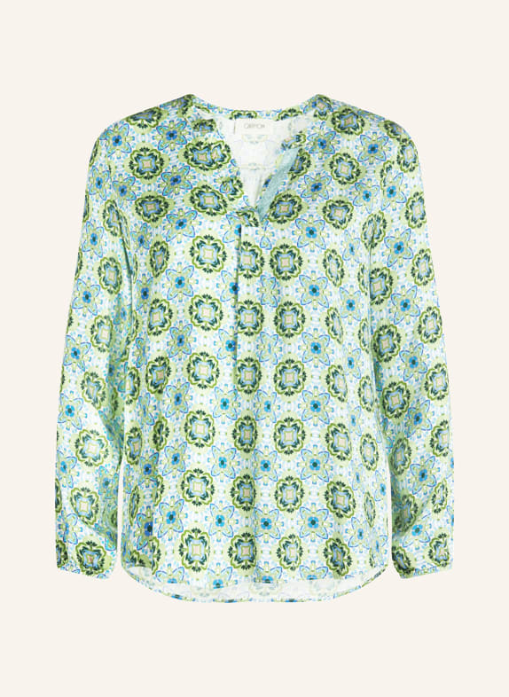 CARTOON blouse shirt LIGHT GREEN / GREEN / LIGHT BLUE