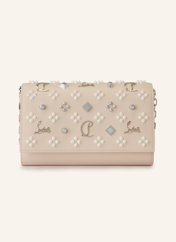 Christian Louboutin PALOMA shoulder bag with studs LIGHT PINK