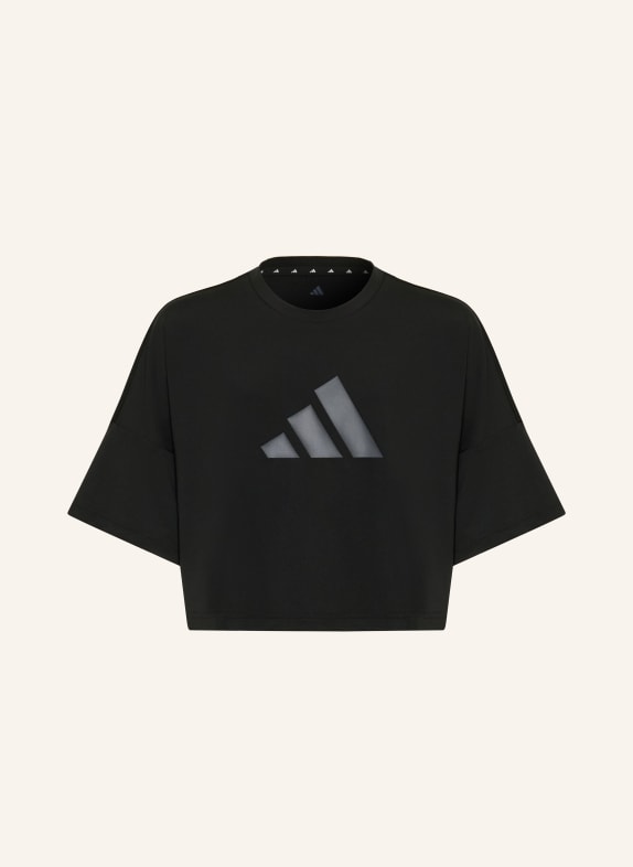 adidas Oversized-Shirt FUTURE ICONS SCHWARZ / GRAU