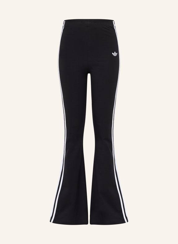 adidas Originals Leggings FLARED SCHWARZ / WEISS