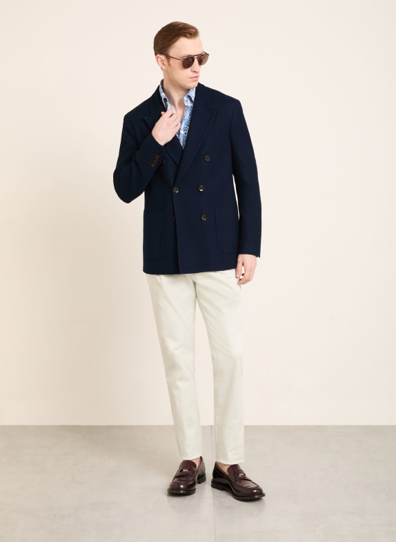 ETRO Jasje Regular Fit DONKERBLAUW