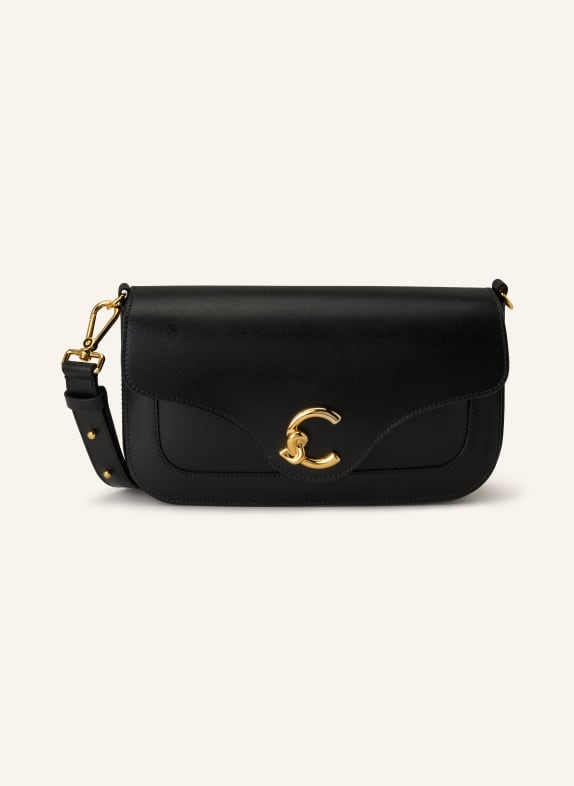 COCCINELLE shoulder bag BLACK / GOLD