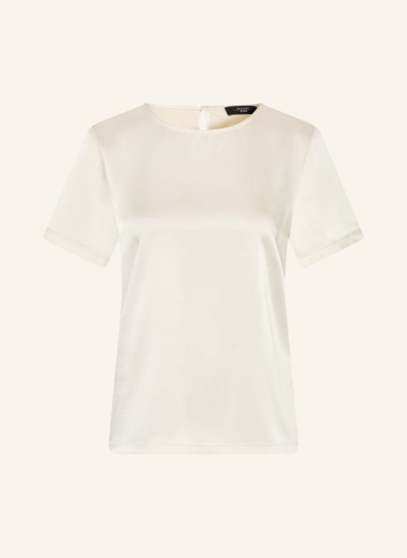 WEEKEND Max Mara Blusenshirt ZONA im Materialmix ECRU