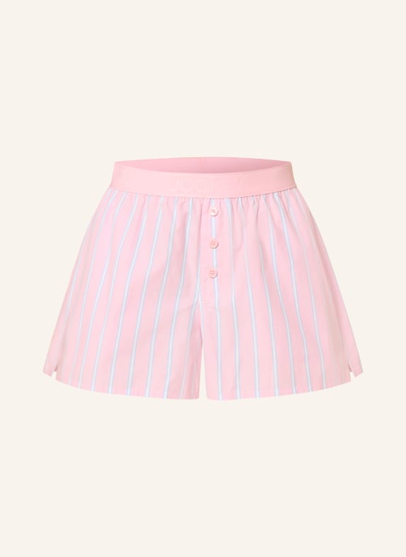 JOCKEY Schlafshorts PINK / BLAU / WEISS
