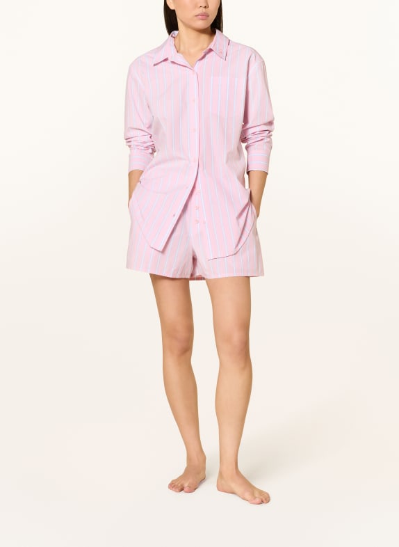 JOCKEY Sovshorts ROSA / BLÅ / VIT