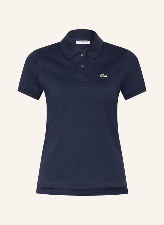 LACOSTE Piqué-Poloshirt DUNKELBLAU