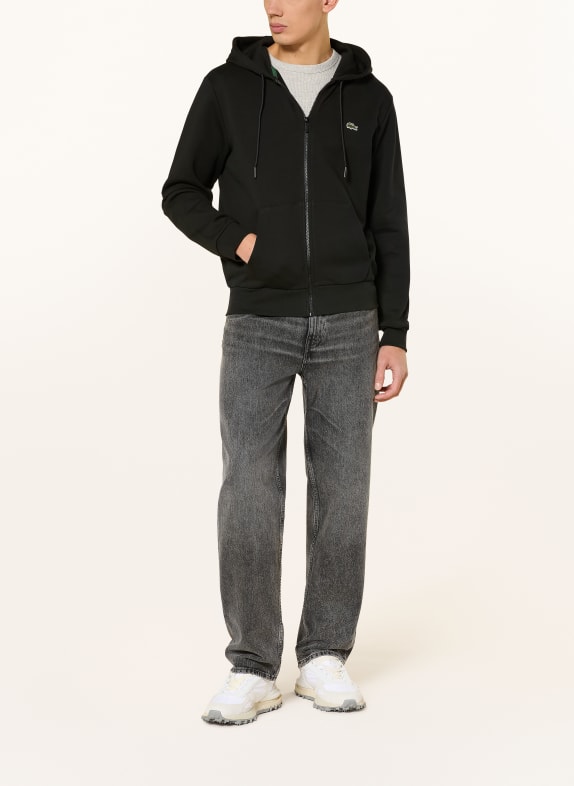 LACOSTE sweatjack DONKERBLAUW