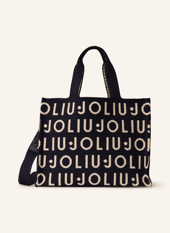 LIU JO Handbag with pouch DARK BLUE / WHITE