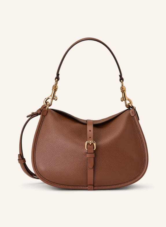 ETRO torba na ramię BRĄZOWY / ZŁOTY