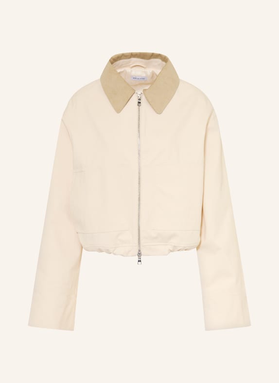 MRS & HUGS Kurtka z dżinsu BEŻOWY