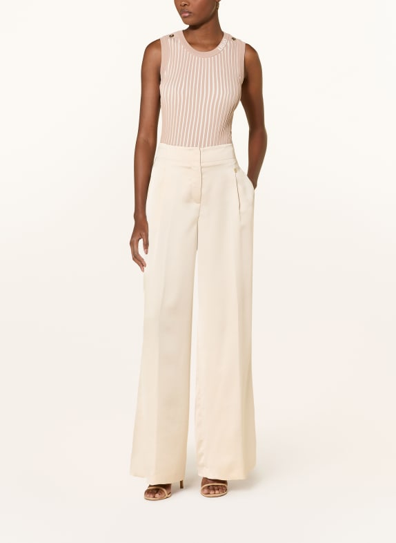 LIU JO haut en maille BEIGE / CRÈME