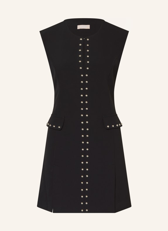 LIU JO Robe à rivets NOIR