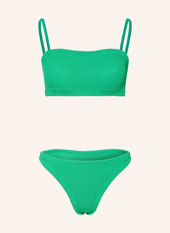 Hunza G Bustier-Bikini GRÜN