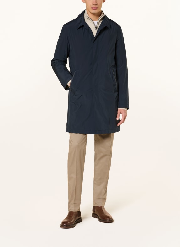 CORNELIANI rain jacket DARK BLUE