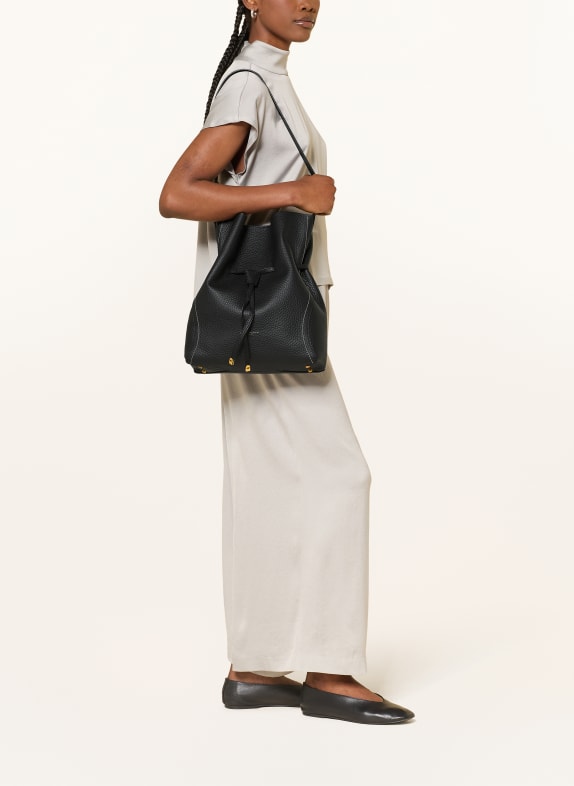 GIANNI CHIARINI Tas SIENNA met etui ZWART