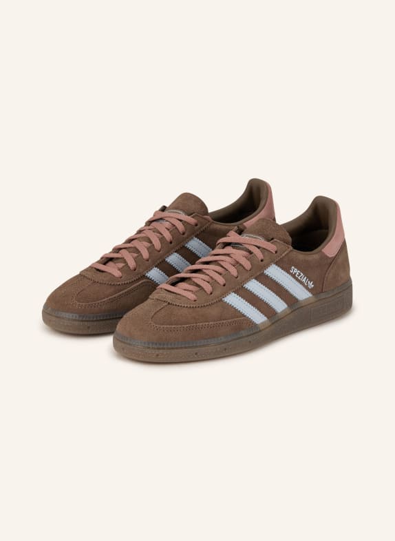 adidas Originals Sneaker HANDBALL SPEZIAL DUNKELBRAUN / ALTROSA / HELLBLAU