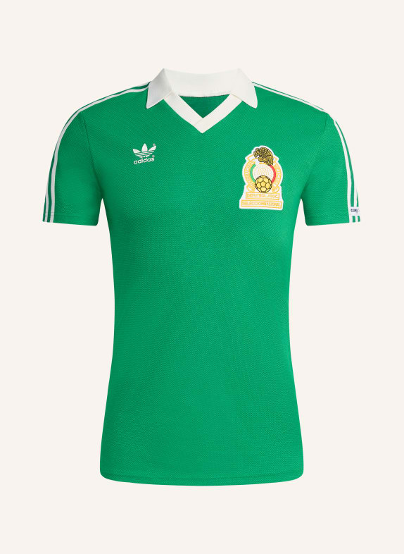adidas Trikot MEXIKO 86 GRÜN / WEISS