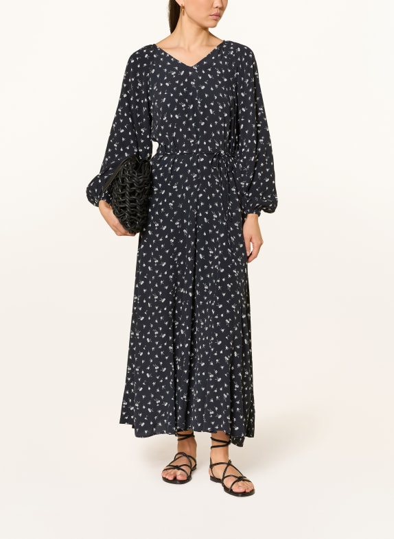 Part Two Kleid DUNKELBLAU / WEISS