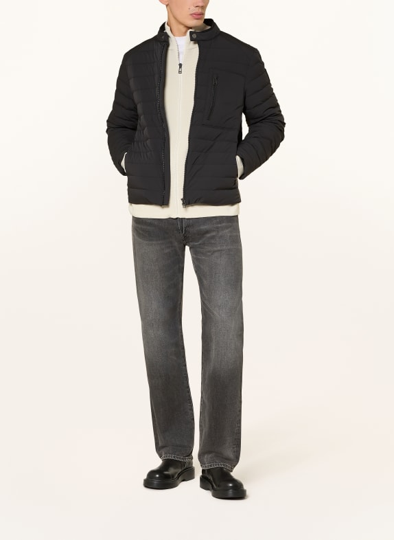 BELSTAFF Jacheta din puf CHASSIS NEGRU