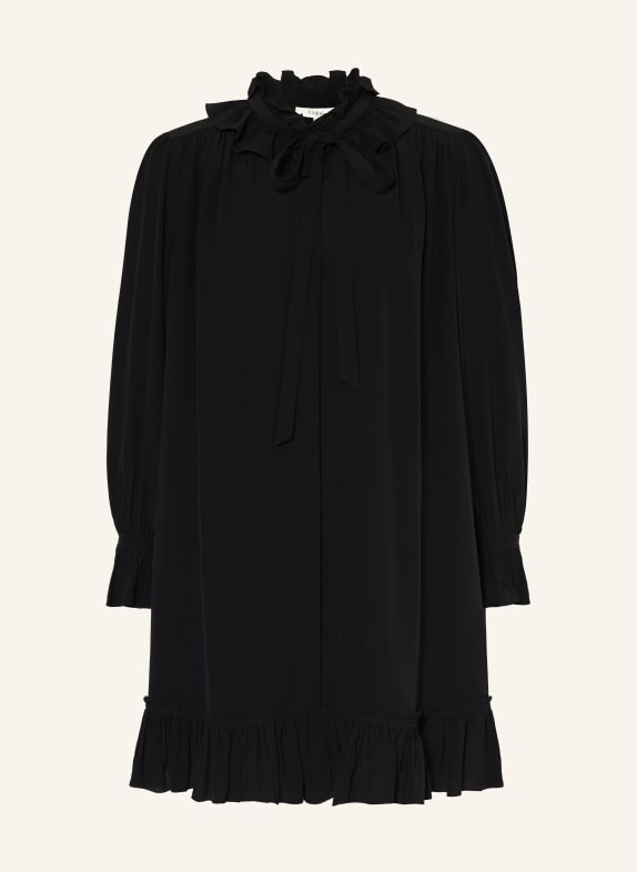Chloé Cocktailkleid aus Seide SCHWARZ