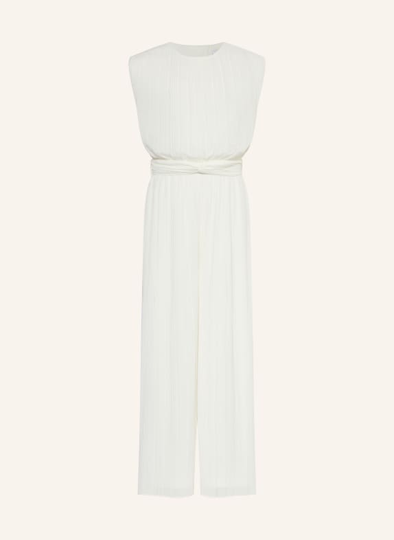 DANAMADE Kombinéza s plisováním BÍLÁ