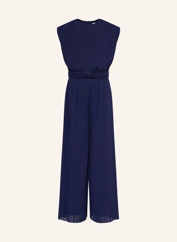 DANAMADE Kombinéza s plisováním TMAVĚ MODRÁ