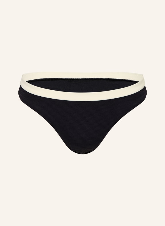 SEAFOLLY Basic bikini bottoms BANDWAVE BLACK / ECRU