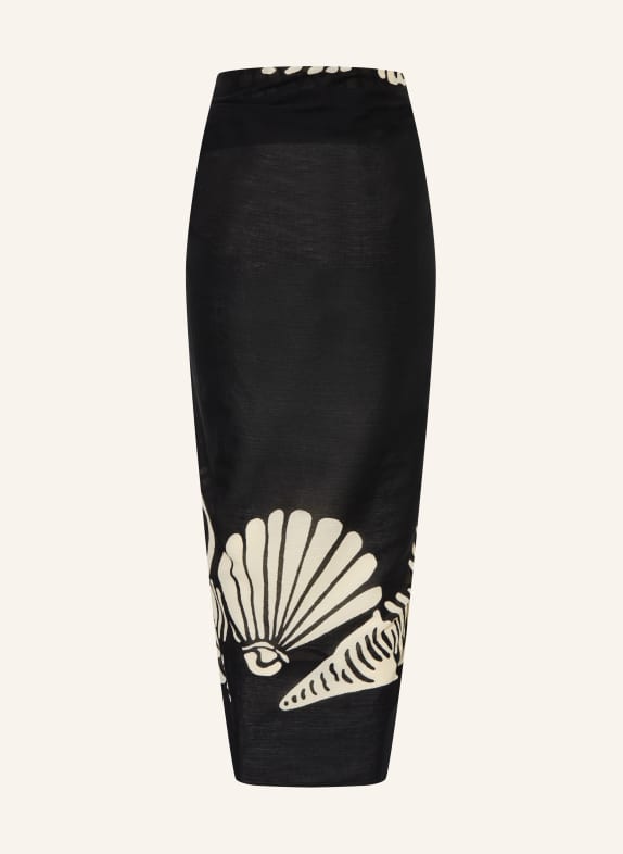SEAFOLLY Pareo C SHELLS ZWART / CRÈME