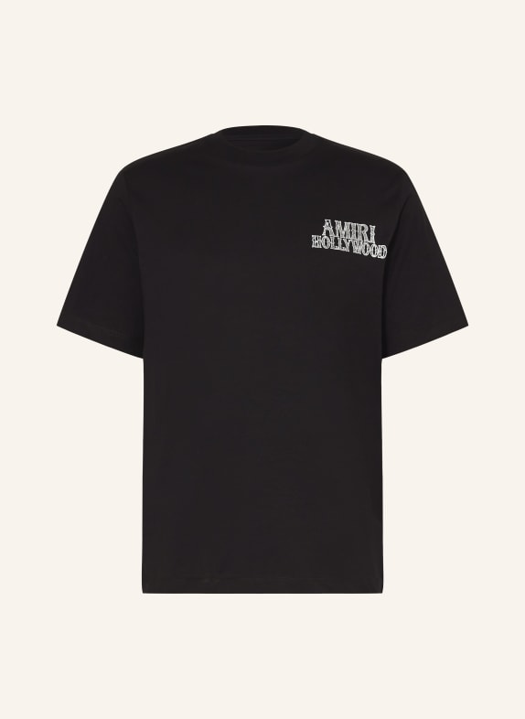 AMIRI T-Shirt SCHWARZ / WEISS