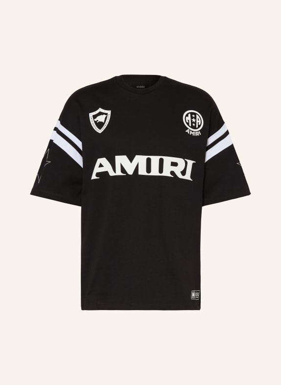 AMIRI Oversized-Shirt SCHWARZ / WEISS