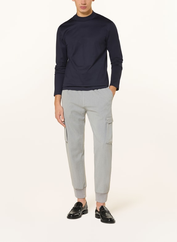 HUGO Longsleeve DIMERSOLO DONKERBLAUW