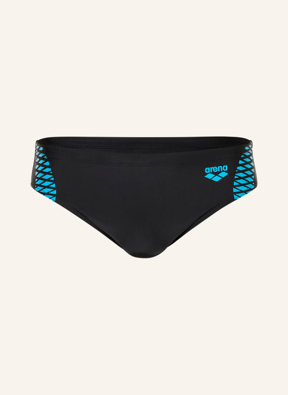 arena Majtki kąpielowe OPENINGS CZARNY / TURKUSOWY