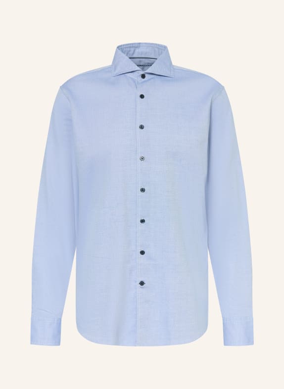 STROKESMAN'S Slim fit shirt LIGHT BLUE