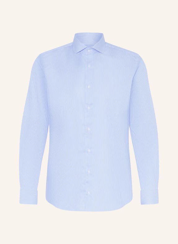 PAUL Koszula o kroju dopasowanym JASNONIEBIESKI / BIAŁY