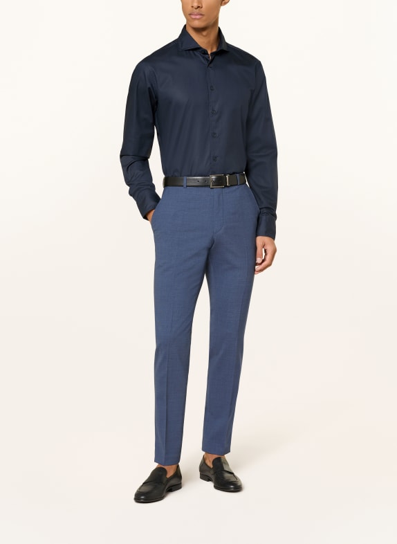 STROKESMAN'S Overhemd Regular Fit DONKERBLAUW