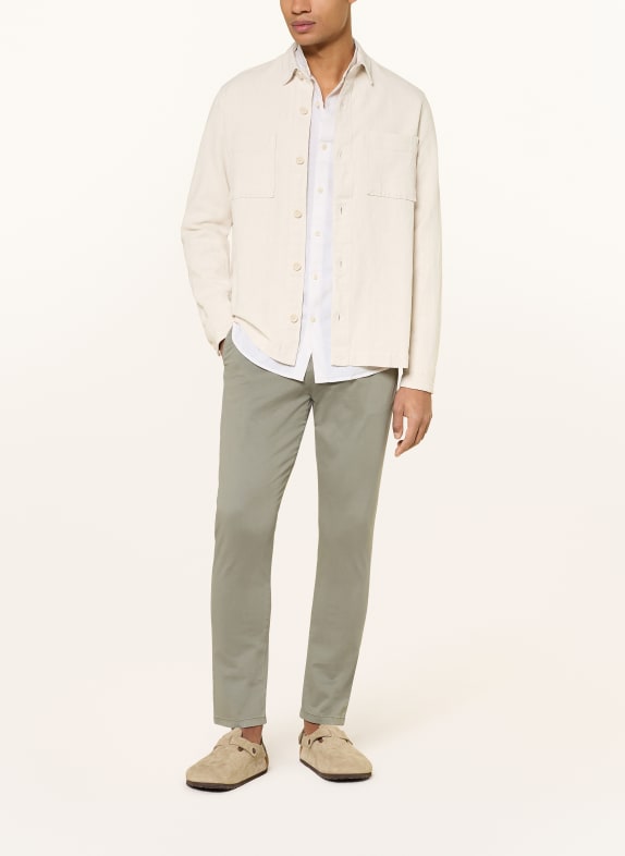 PAUL Overshirt i hør ECRU