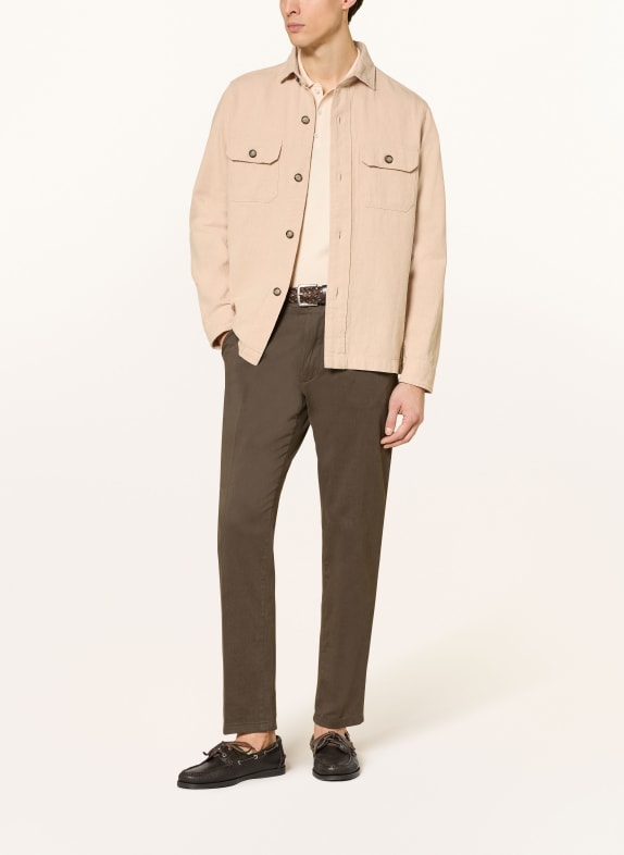 STROKESMAN'S Overshirt BEIGE