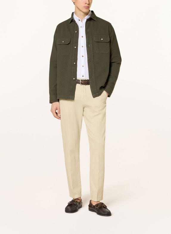 STROKESMAN'S Overshirt KAKI