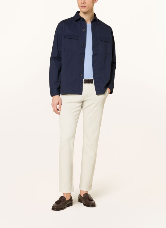 STROKESMAN'S Overshirt DONKERBLAUW