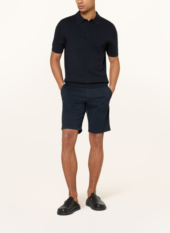 PAUL Chinoshort Comfort Fit DONKERBLAUW